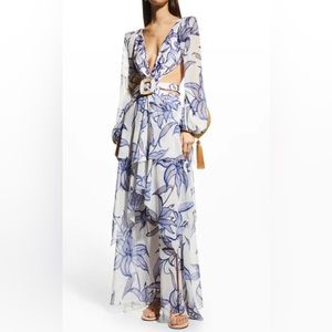 PatBO Stargazer Long Sleeve Dress M NWT